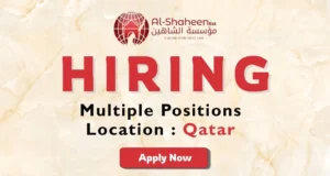 Al-Shaheen Est Recruitment in Qatar
