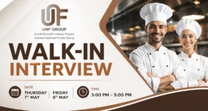 UNF Group Walk in Interview in Abu Dhabi